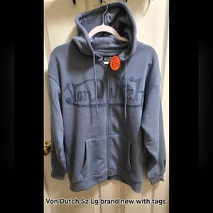 Von Dutch Blue Hoodie